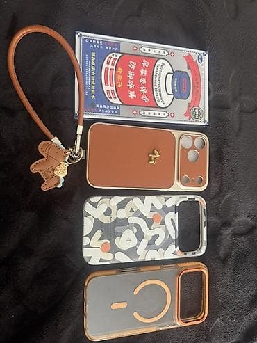 Набор аксессуаров для iPhone: - 3 защитных чехла: 1)