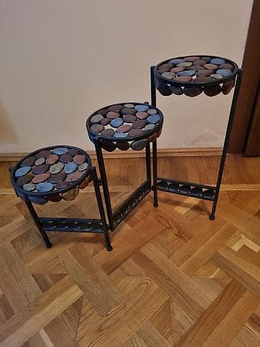 сделано: Продаю подставку для цветов, новая,сделана из металла,подойдёт для — 7
