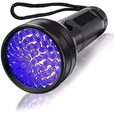 uv лампа: УФ фонарь 51 LED 395нм Мощный ультрафиолетовый фонарь. 51 диод, светит — 1