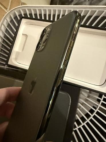 apple iphone 11 pro: IPhone 11 Pro, Б/у, 256 ГБ, Matte Midnight Green, Чехол, Защитное стекло, Коробка, 68 % — 6