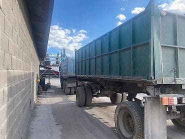 Унаа: Самосвальный автопоезд: тягач КАМАЗ 6x4 с прицепом-самосвалом — 4