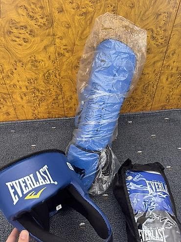 бу чехол: Набор экипировки для единоборств (синий) Состав: - Шлем боксерский — 4