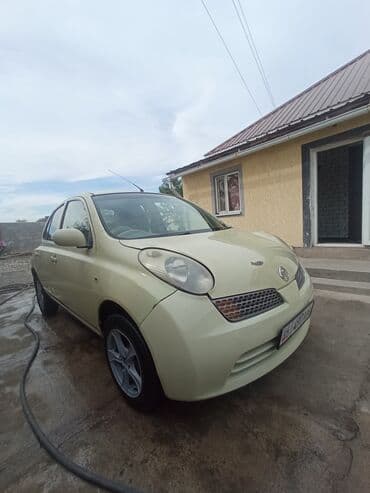 малинкий машина: Nissan March: 2002 г., 1.4 л, Автомат, Бензин, Хэтчбэк — 5