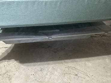 Двухъярусные детские кровати: Детская приставная кроватка, Без колесиков, цвет - Зеленый — 5