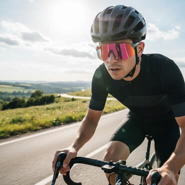 Спортивные очки 100% с панорамной линзой - Назначение: велоспорт