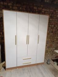 Шкафы для одежды: Шкаф для одежды, Новый, Прямой, ЛДСП — 7