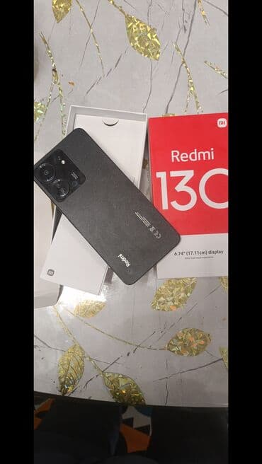 рация антенна: Redmi, Redmi 13C, Б/у, 128 ГБ, цвет - Черный, 2 SIM — 1