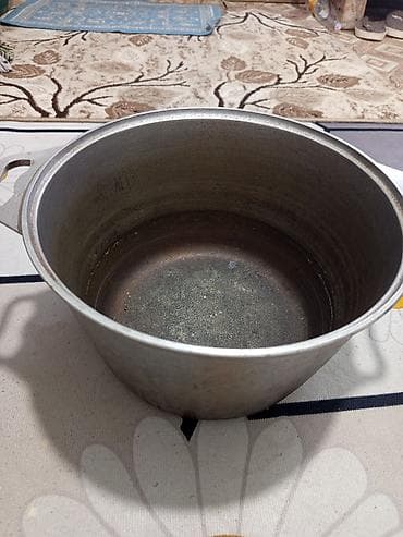 сварка 4 в 1: Алюминиевая казан для готовки - Материал: литой алюминий - Объем — 1