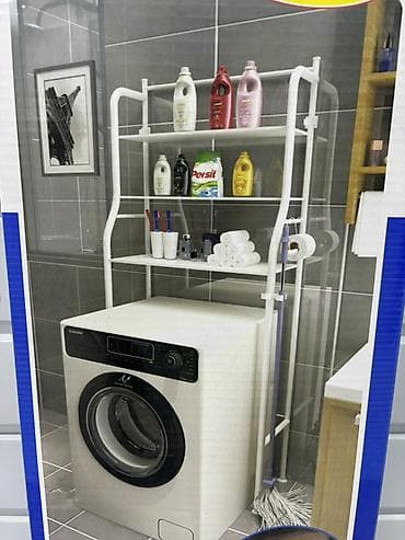 полка для стиральной машины купить: Этажерка для ванны, Новый, Железо, Самовывоз, Платная доставка — 2