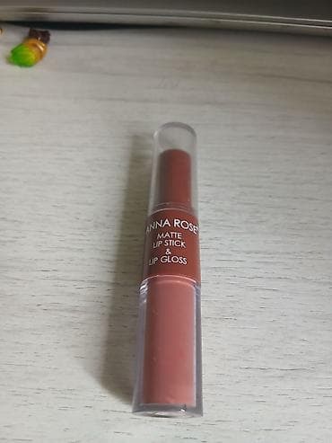Двустороннее средство для губ ANNA ROSE: Matte Lipstick & Lip
