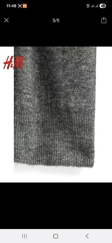 nike tech fleese: Серый женский кардиган H&M без застёжки. Размер 54-5 - Длина ниже — 2