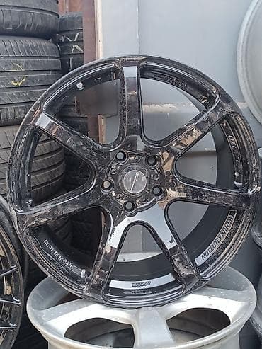 r18 audi: Литые Диски R 18 Work, отверстий - 5 — 2