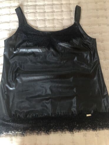 брендовая мужская одежда бишкек: Двойка: рубашка, Майка из экокожи, размер M, Италия — 8