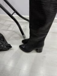 Киреге берилүүчү кийимдер: Өтүктөр, 36, Polann, Колдонулган, түсү - Кара, Өзү алып кетүү — 7