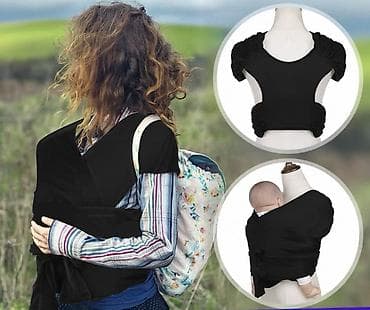 кенгу: Слинг для новорожденного без намотки, трикотажный - Подходит с — 2