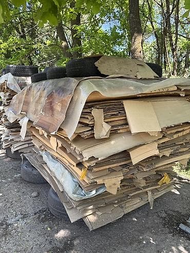 чип панели: Гофрокартонные листы и обрезки (разные размеры) - Большая партия — 1