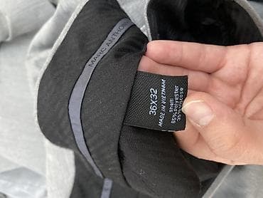 Костюмы: Серый мужской костюм Marc Anthony (Slim Fit) - Комплект: пиджак и — 2