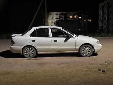 devo matiz: Hyundai Accent: 1994 г., 1.5 л, Механика, Бензин, Седан — 3
