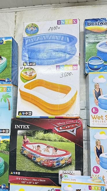 Надувные детские бассейны Intex и Bestway - Формы и размеры: круглые