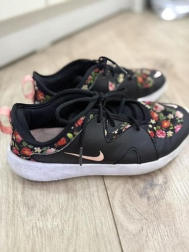Женская обувь: Кроссовки, 37, 37.5, Nike, Б/у, цвет - Черный — 2
