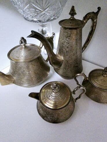 стоимость фарфоровых статуэток: Чайный сервиз — 3