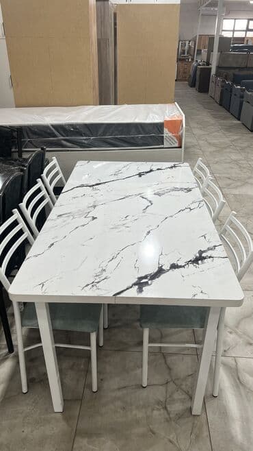 б у стол со стульями для кухни: Кухонный стол и стул, Новый, Платная доставка — 7