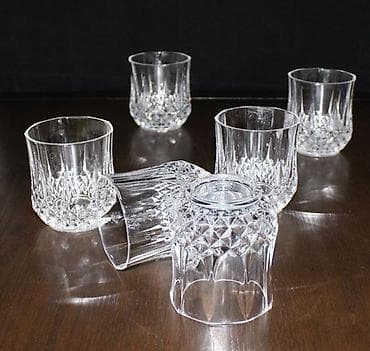 Стаканы: Набор стопок 45мл 6 шт.Хрустальное стекло Cristal d'Arques Longchamp — 1