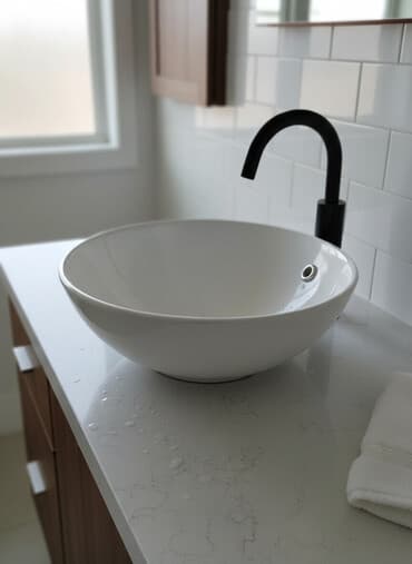 мойка с тумбой: Раковина для ванной, Особенности: Глянцевое, Круглая форма, Материал: Керамика — 1