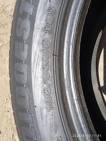 rf1 rf2: Шины 185 / 65 / R 15, Лето, Б/у, 1 шт, Легковые, Китай, Bridgestone — 5