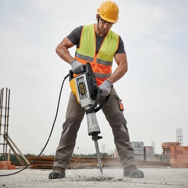 Отбойный молоток DINGQI JB01700 - Тип: электрический молоток для