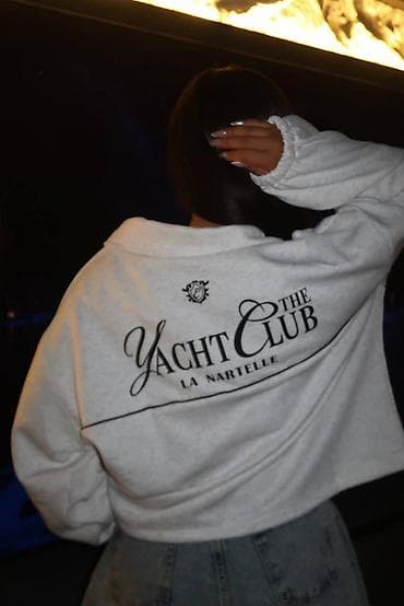 nike tech flece: Оптовая цена 1150 сом Свитшот/джемпер с принтом “The Yacht Club – La — 3