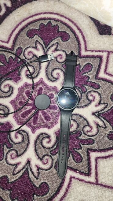 Смарт-часы с круглым сенсорным экраном + магнитная