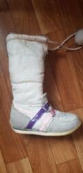 Продаю сапоги осень - зима для девочки белый 26 размер зима осень. в