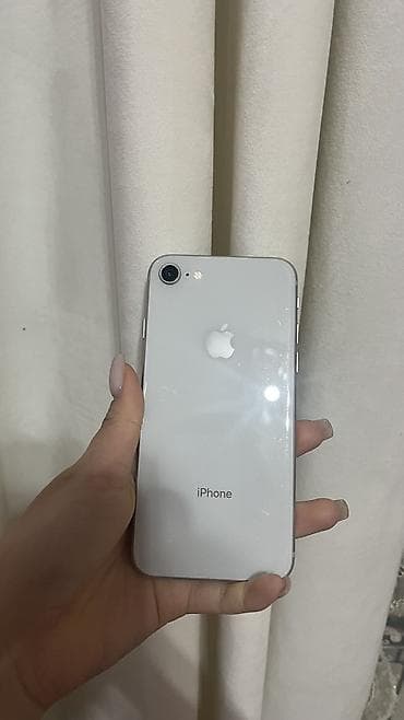 poco x5 256: IPhone 8, Б/у, 64 ГБ, Белый — 1