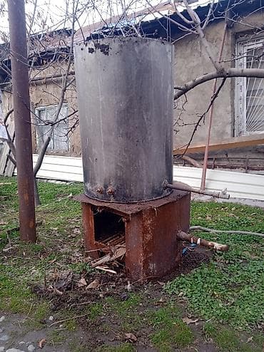 теплый бассейн: Самодельный твердотопливный водонагреватель/котёл для бани и — 2