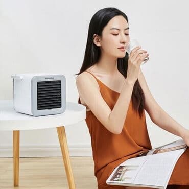 вентиляторы: Портативный обогреватель и вентилятор Xiaomi Moonyee Mini Heater Fan — 5