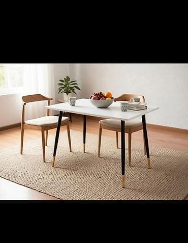 office table: Кухонный стол, Новый, Прямоугольный, Нераскладной — 1