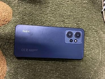 Смартфон Redmi Note 12, темно‑синий. 256 память трешен нет