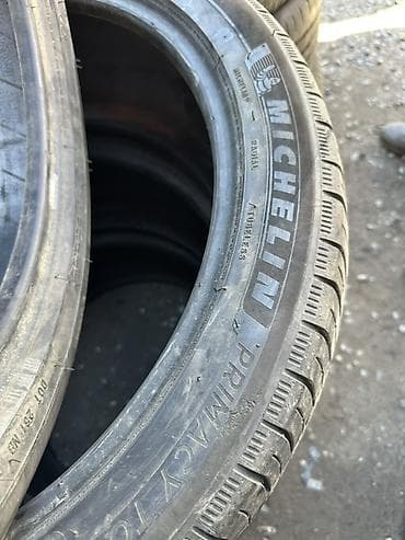 mishelin: Шины 265 / 40 / R 22, Всесезонная, Б/у, Комплект, Внедорожные (АТ/МТ), Michelin — 2