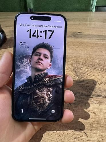 ps 6: IPhone 15 Pro, Б/у, 128 ГБ, Blue Titanium, Коробка, 81 % — 5