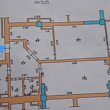 erl group: 2 комнаты, 65 м², Элитка, 3 этаж, Евроремонт — 3