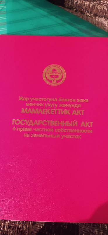 уч коргон: 6 соток, Курулуш, Кызыл китеп — 1