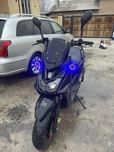 мото вело: Тип скутера 150 куб. см, Бензин, Б/у — 1