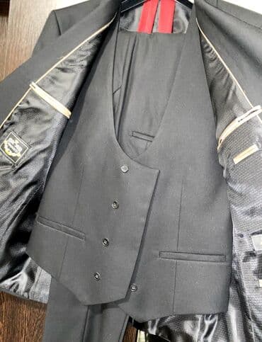 форма для охраны купить: Только один раз одевал. Новый костюм. 52 размер. Тройка — 3