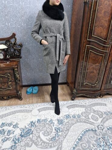 купить качественную мужскую зимнюю куртку: Пальто, Классика, Зима, По колено, M — 5