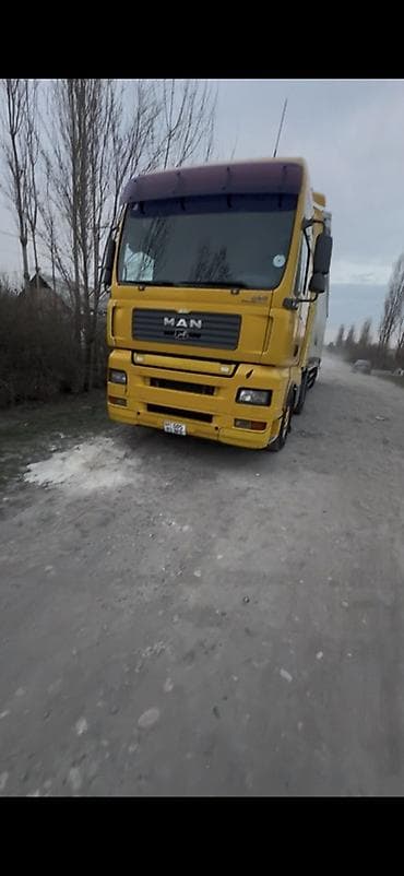 тягачи актрос: Тягач, MAN, 2005 г., Тентованный — 2