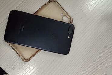 xiaomi redmi 7 цена в бишкеке: IPhone 7 Plus, Колдонулган, 128 ГБ, Кара, Заряддоочу түзүлүш, 100 % — 2