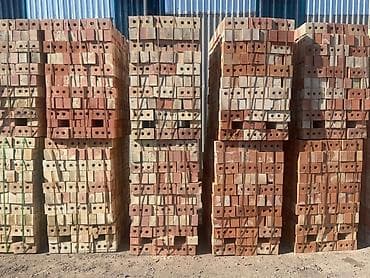 солома саман: Пустотелый, дырчатый, Жженый кирпич, Одинарный, 250×120×65 — 3