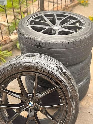 Колеса в сборе 275 / 45 / R 19, Лето, Б/у, Комплект, Легковые, Литые, отверстий - 5