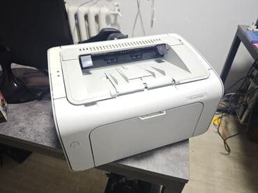 HP LaserJet P1005 — компактный черно-белый лазерный принтер для дома и